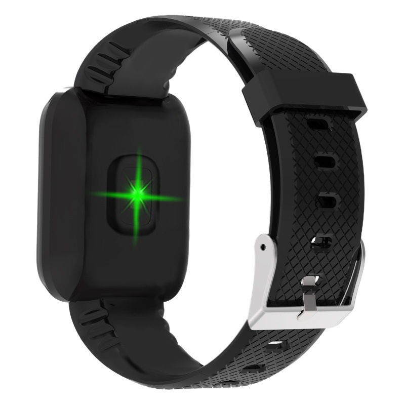 116 más pulsera inteligente Bluetooth Frecuencia Cardíaca deportes paso contando llamada mensaje recordatorio regalo pulsera inteligente fábrica