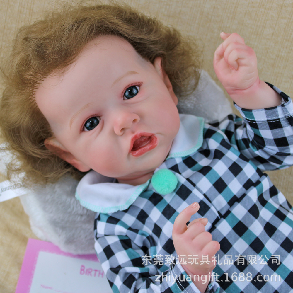 Transfronterizos de cambio de bebé CM juguetes para bebés muñeca pesada Sask lavable ia55 simulación muñeca de goma suave