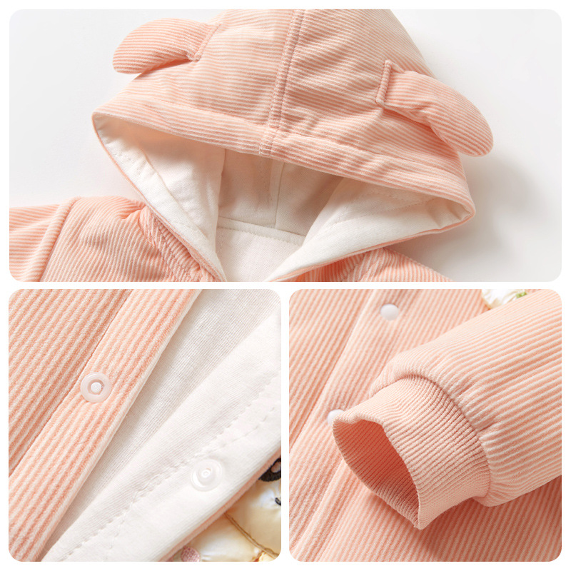 Chaqueta para niños otoño e invierno Bebé Delgado acolchado cardigan chaqueta acolchada de algodón niños y niñas cálido engrosamiento chaqueta acolchada de algodón ropa de invierno para bebés