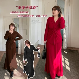 大码连衣裙;大码休闲套装;大码T恤