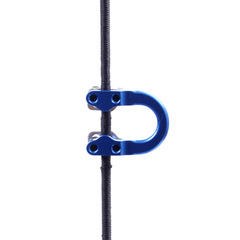 弓箭金屬D環 複合D環繩複合滑輪弓箭射箭器材帶扳手批發跨境