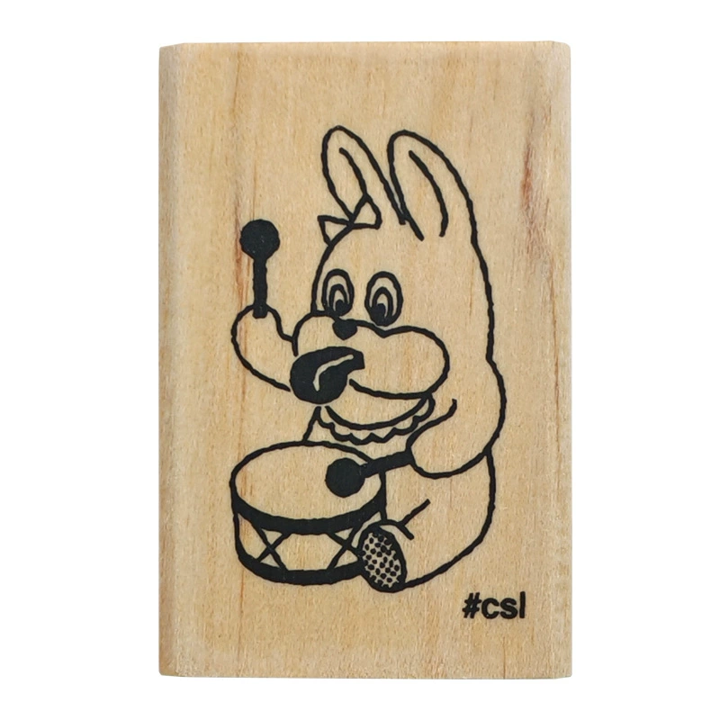 [【新品】日本KODOMO NOKAO木头印章创意手账章N I LOVE STAMP1533]