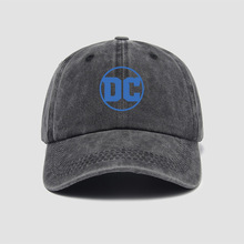 DC漫画2017新标志LOGO我是DC粉帽子棒球帽男女小清新软顶鸭舌帽遮