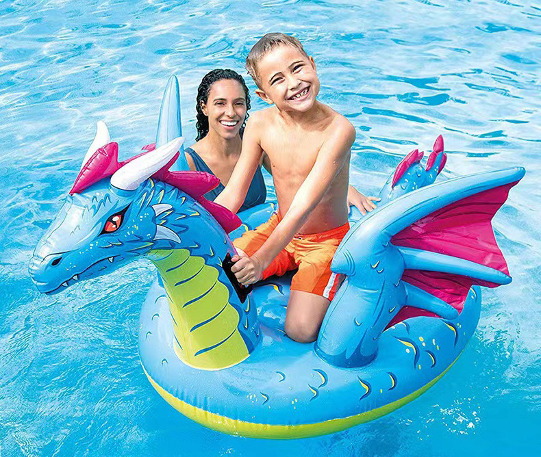 INTEX动物座骑儿童水上充气玩具 坐骑玩具儿童水池动物浮排水玩详情45