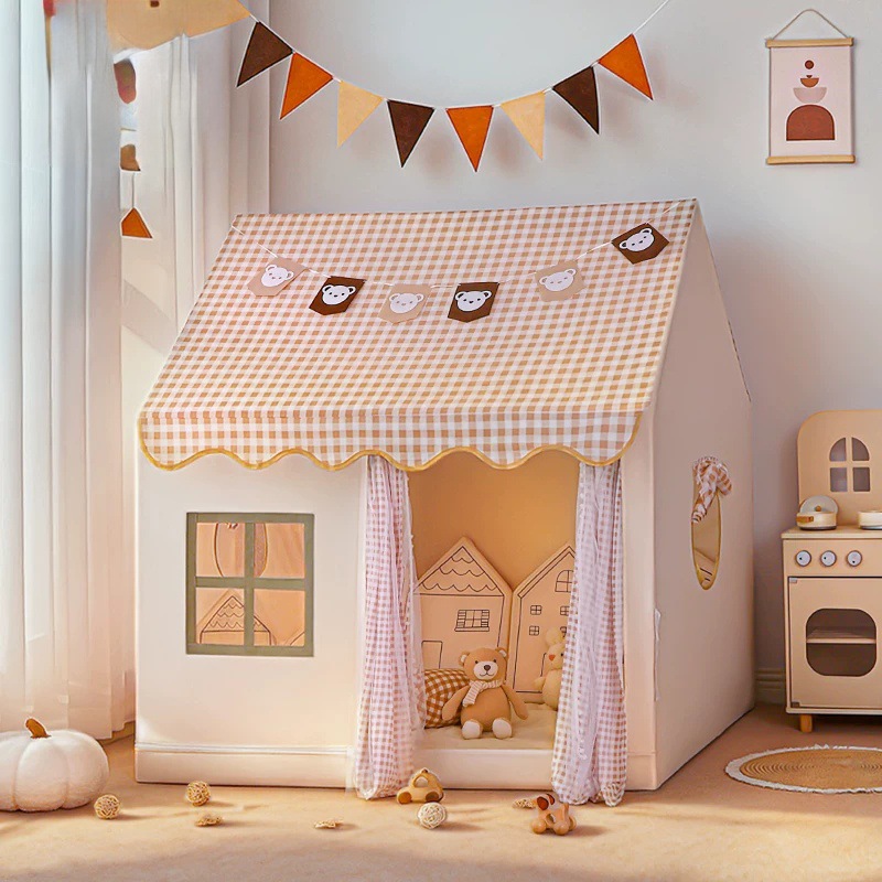 Indoor children's tent, princess castle playhouse, girl's home small house, baby toy, small tent bed for sleeping