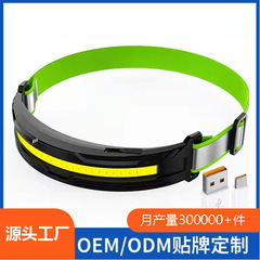 強力なヘッドライト多機能 COB キャンプ誘導強力な光 LED 充電式磁気クリップキャップライト誘導強力なヘッドライト