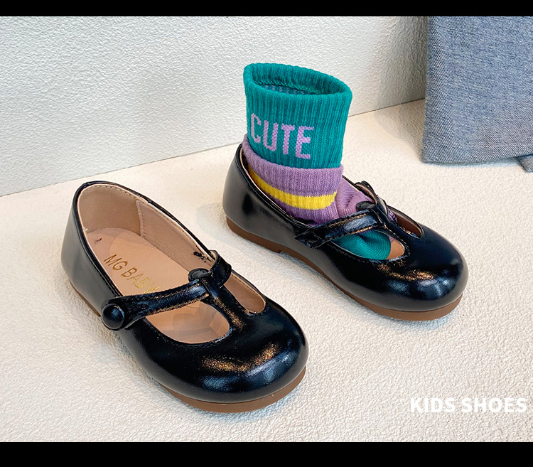 Mädchen Leder Mary Janes Für Den Herbst Kinderschuhe Elegant_voghion.com