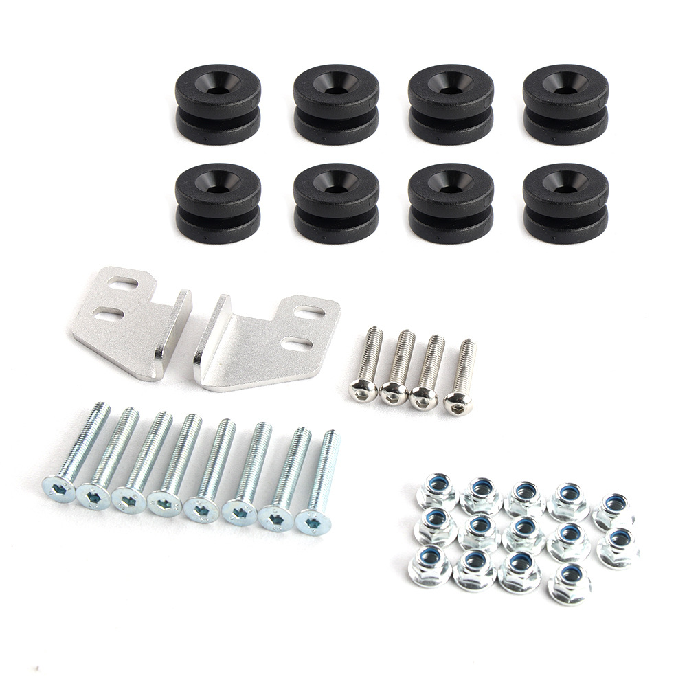 Mojiwei tail box installation accessories quick release bottom seat cushion aluminum alloy cushion motorcycle aluminum alloy tail box buckle accessories