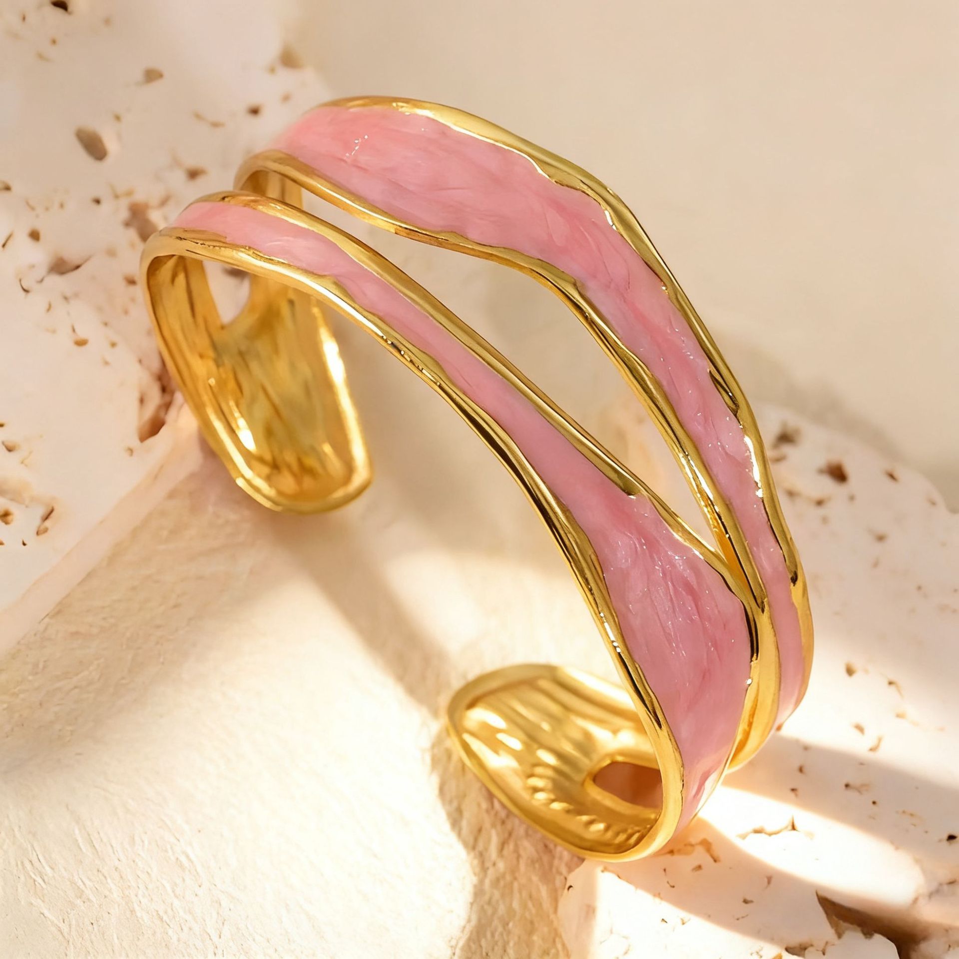 Polvo de pulsera doble irregular