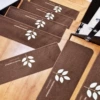 Stairway luminous brown five-leaf clover