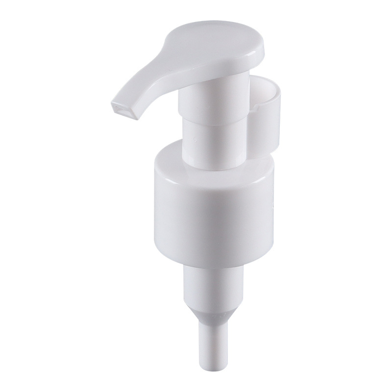 批发新款润肤油泵 24/410卸妆油油泵卡扣泵头 分装瓶螺旋按压泵头