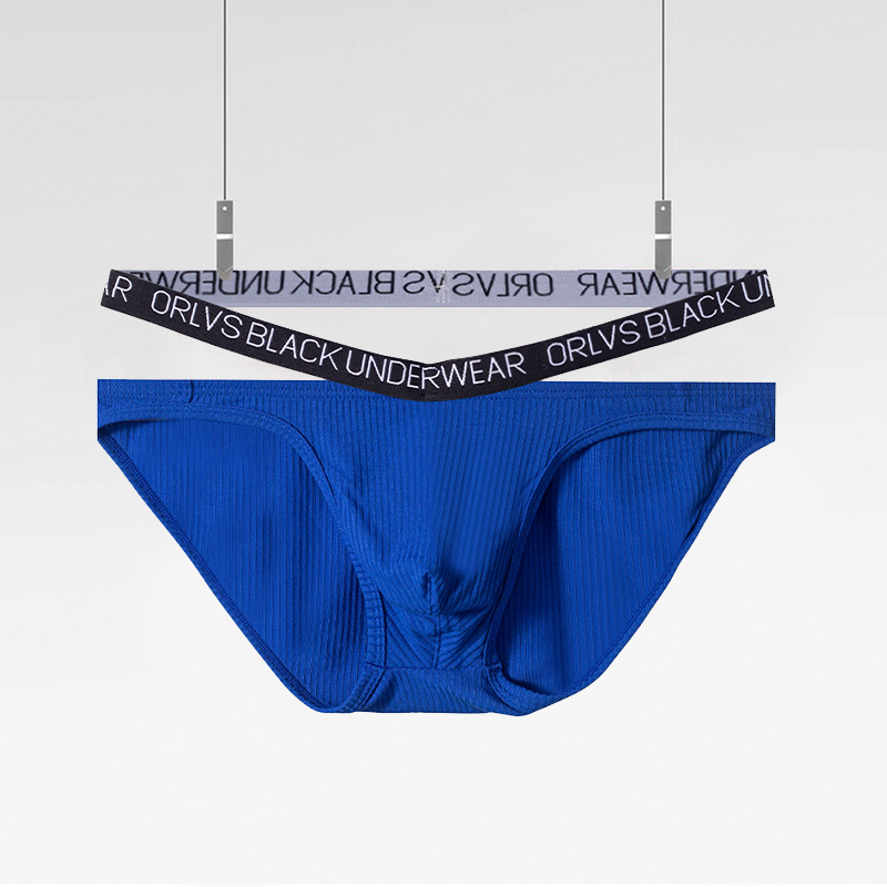 ORLVS low waist bikini sexy men's underwear cotton high fork convex small triangle OR6313K