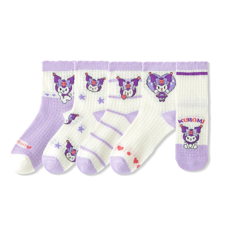 Summer children's cartoon thin breathable socks, for teenagers