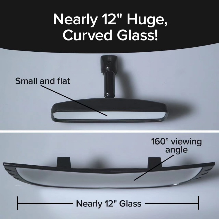 Car Auxiliary Mirror Wide View Rearview Mirror Reversing Wide Angle Mirror