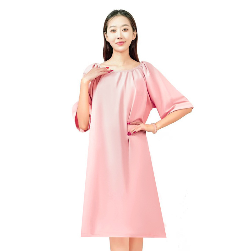 핑크* 스커트기장 90*가로 70*소매기장 40*소맷단 22