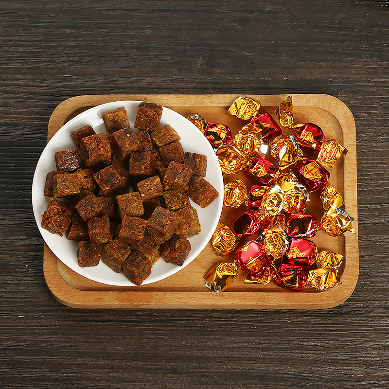 250g Thick-Sliced Five-Spice Beef Granules in Individual Packaging Satay Beef Jerky for Office Snacking and Ready-to-Eat Flavor Meat Floss Wholesale