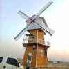 Medium-sized outdoors Anticorrosive wood Scenery Netherlands windmill theme Farm Scenic spot large activity festival originality decorate