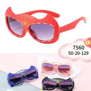New Children's Glasses Sunglasses Spiderman Boys Sunscreen Sunglasses Baby Toy Trendy Cool Cartoon Fashion