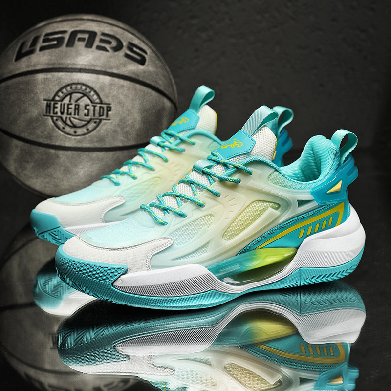 Zapatillas de baloncesto luminosas de tendencia transpirables de malla juvenil para hombres y mujeres 2025 nuevos zapatos deportivos casuales image 7
