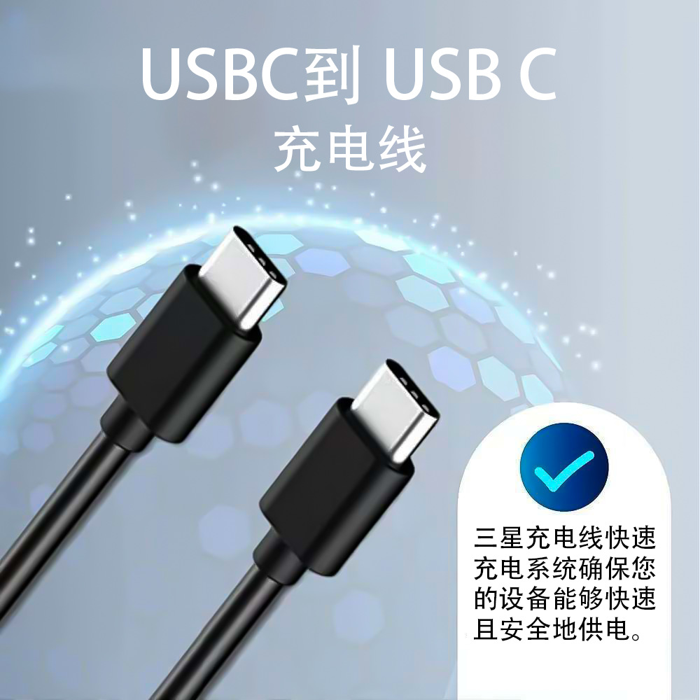 65W Gallium Nitride Ladegerät für Samsung Handys, ACC Mehrfach-Schnellladekopf-Set mit US-, EU- und UK-Stecker