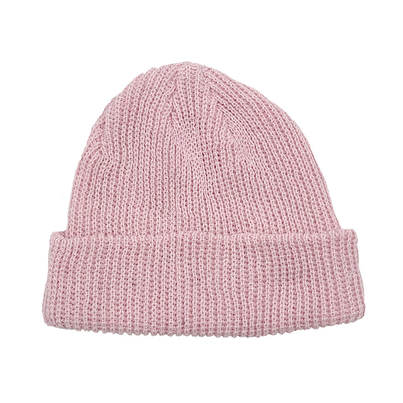 Unisex Korean Style Solid Color Crimping Wool Cap display picture 2