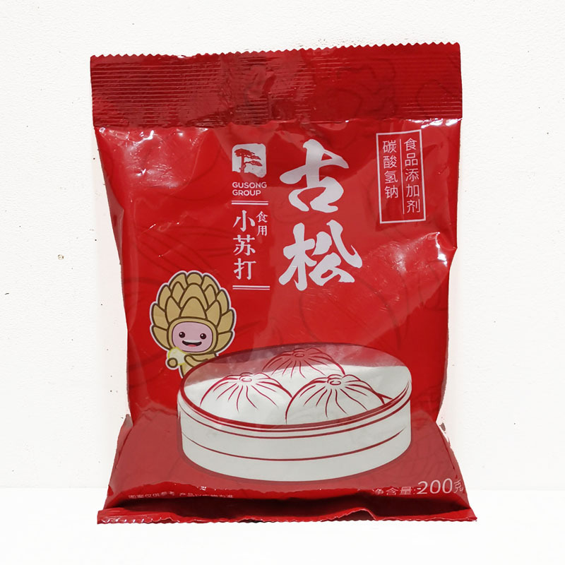古松小苏打200g 食用碳酸氢钠 40袋/箱  发酵