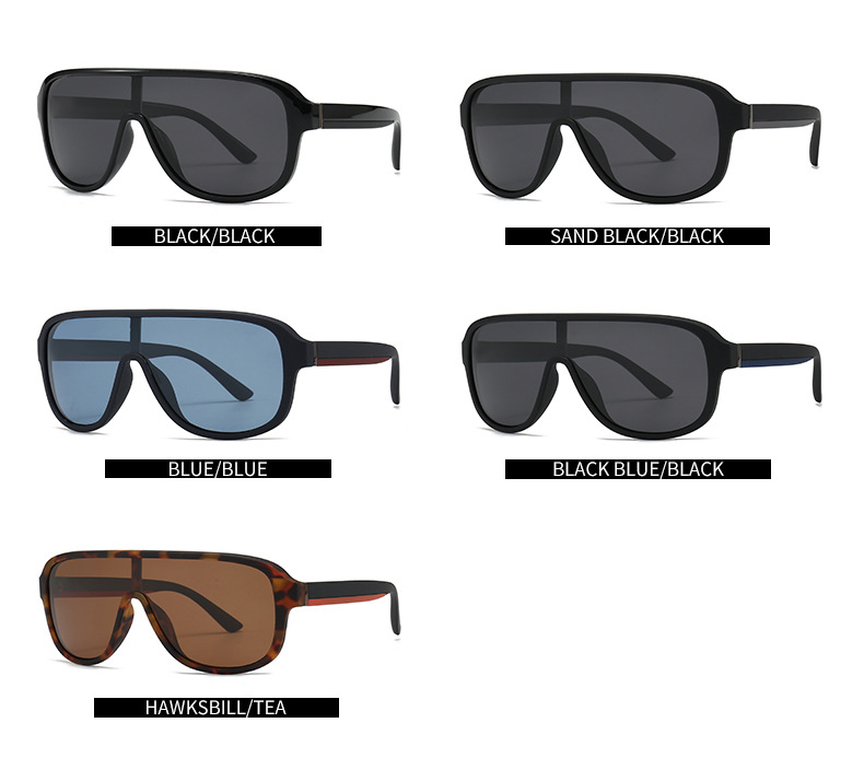 Men's Polarised Square Sunglasses Classic Driving Glasses_voghion.com