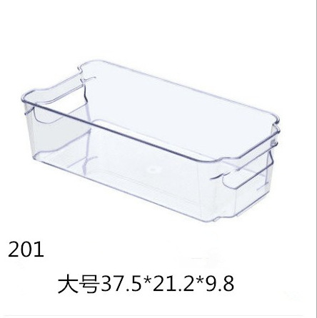 Pet冷蔵庫の収納ケースには、デスクトップの大型食品整理ケースの透明な長方形の保冷ケースのプラスチック収納ケースを重ねることができる|undefined
