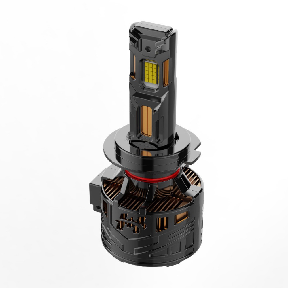 Explosiones transfronterizas de automóviles 240w seis lámparas de tubo de cobre H7 LED automóviles H4 en stock