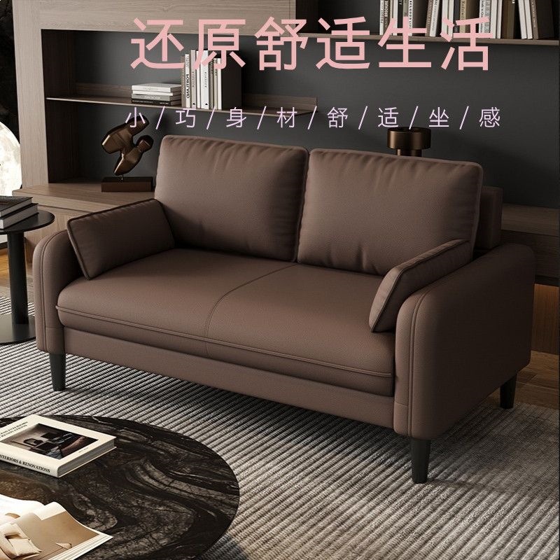 办公沙发现代简约沙发家用办公酒店公寓民宿商铺双人三人小沙发