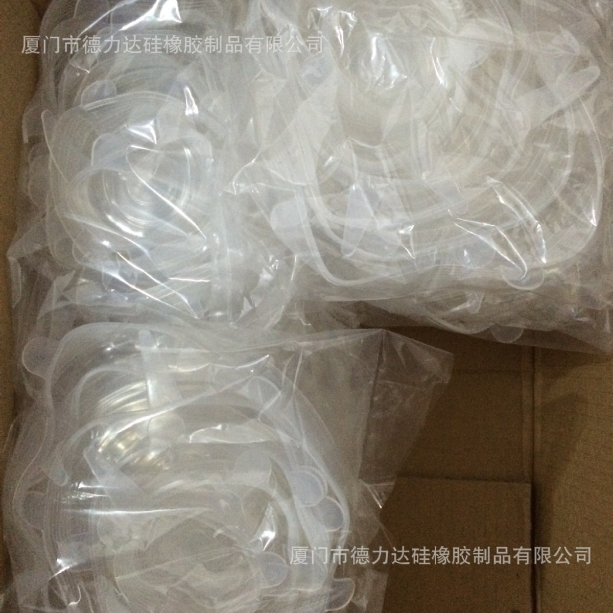 现货 可拉伸硅胶保鲜盖6件套 透明色 罐头盖子