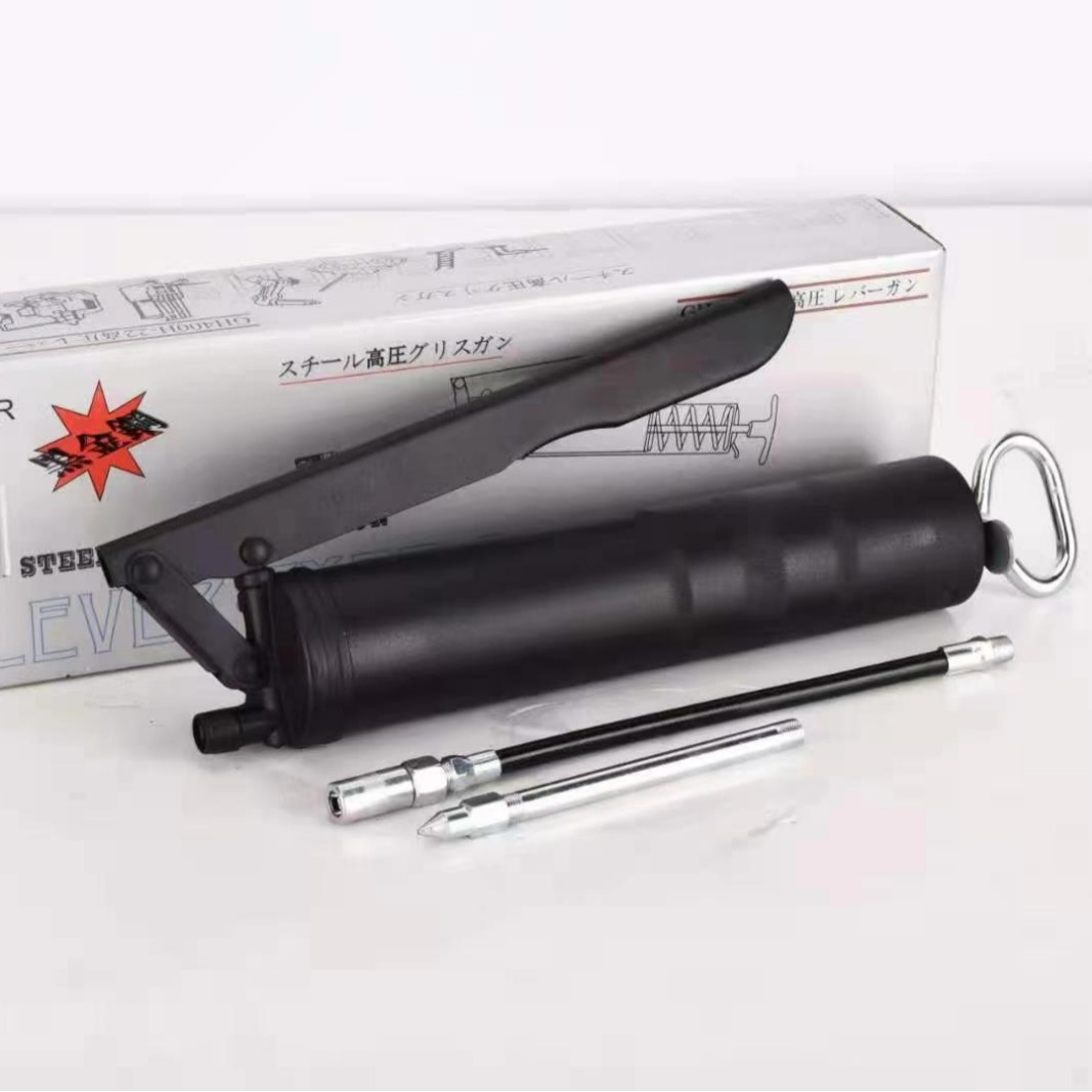 批发黑金刚黄油枪手动单压杆挖掘机汽车重型牛油枪高压自吸黄油机