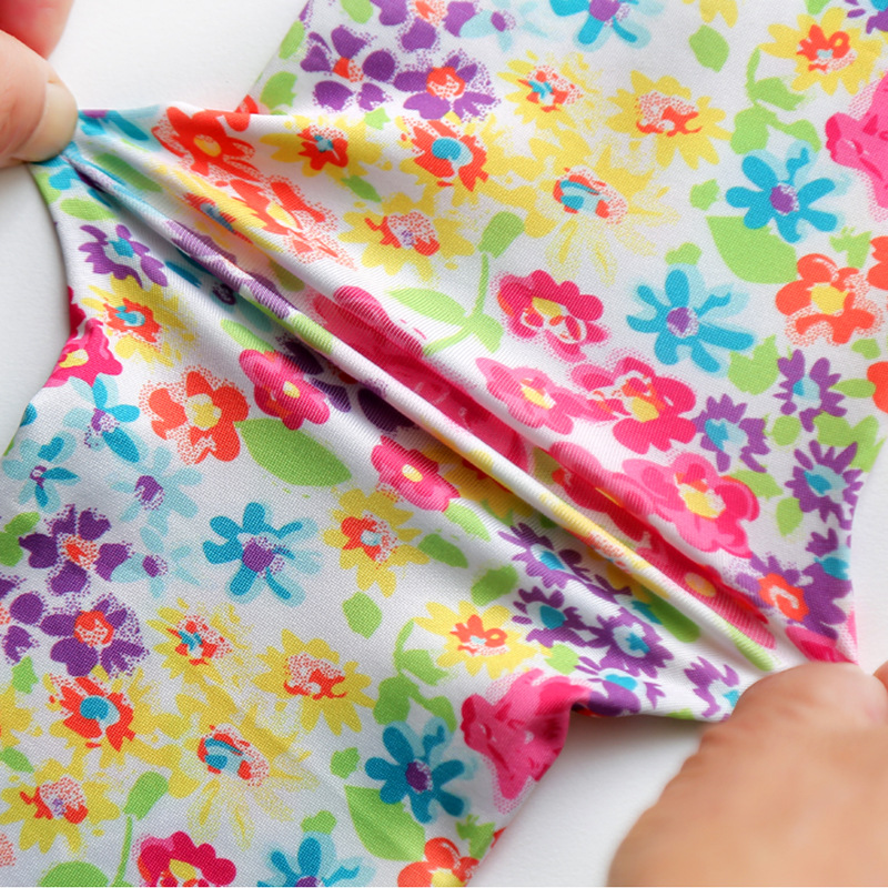 New Leggings for Girls Spring and Autumn Thin Korean Style Small, Medium and Large Girls Printed Tight Pants Baby Trousers Wholesale