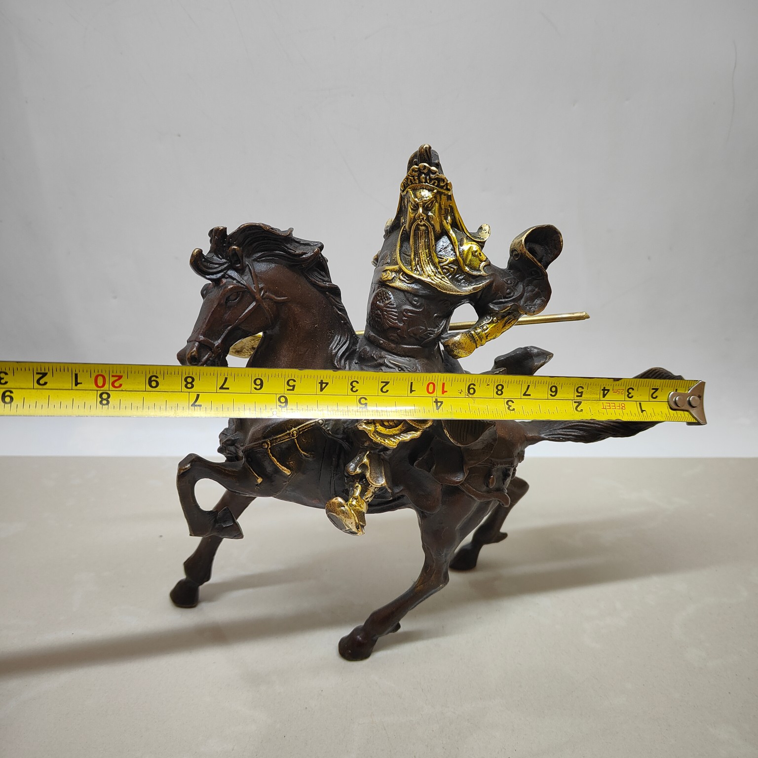 STATUE ACCESSORIES 12寸 精工镀金关刀