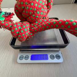 宠物棉绳玩具手提互动玩具球磨牙洁齿结绳球大小型狗狗玩具