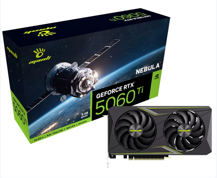 [Подходит для VN играe дизайна AI отдельная видеокарта RTX5060Ti OC 8GB звездная туманность]