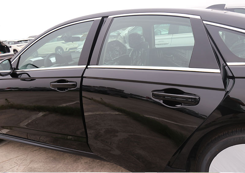 Suitable for Eleventh Generation Accord Window Trim Strips and Other Generations of Accord Exterior Modification Black Warrior Cars