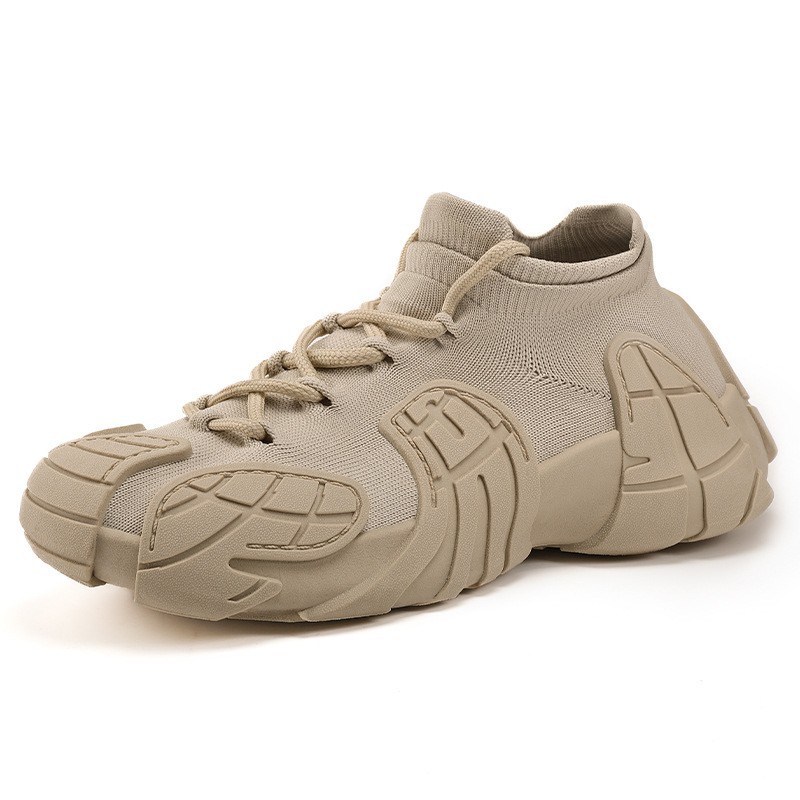 Zapatos casuales de primavera para hombres, zapatos de peces de ocho patas, zapatos transpirables, zapatos de moda para hombres, zapatos de suela gruesa, zapatos de altura