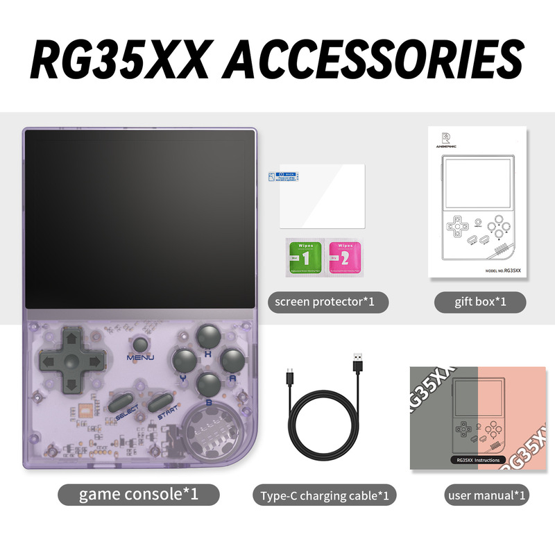 ANBERNIC安伯尼克 RG35XX怀旧便携掌上游戏机连电视复古掌机|undefined
