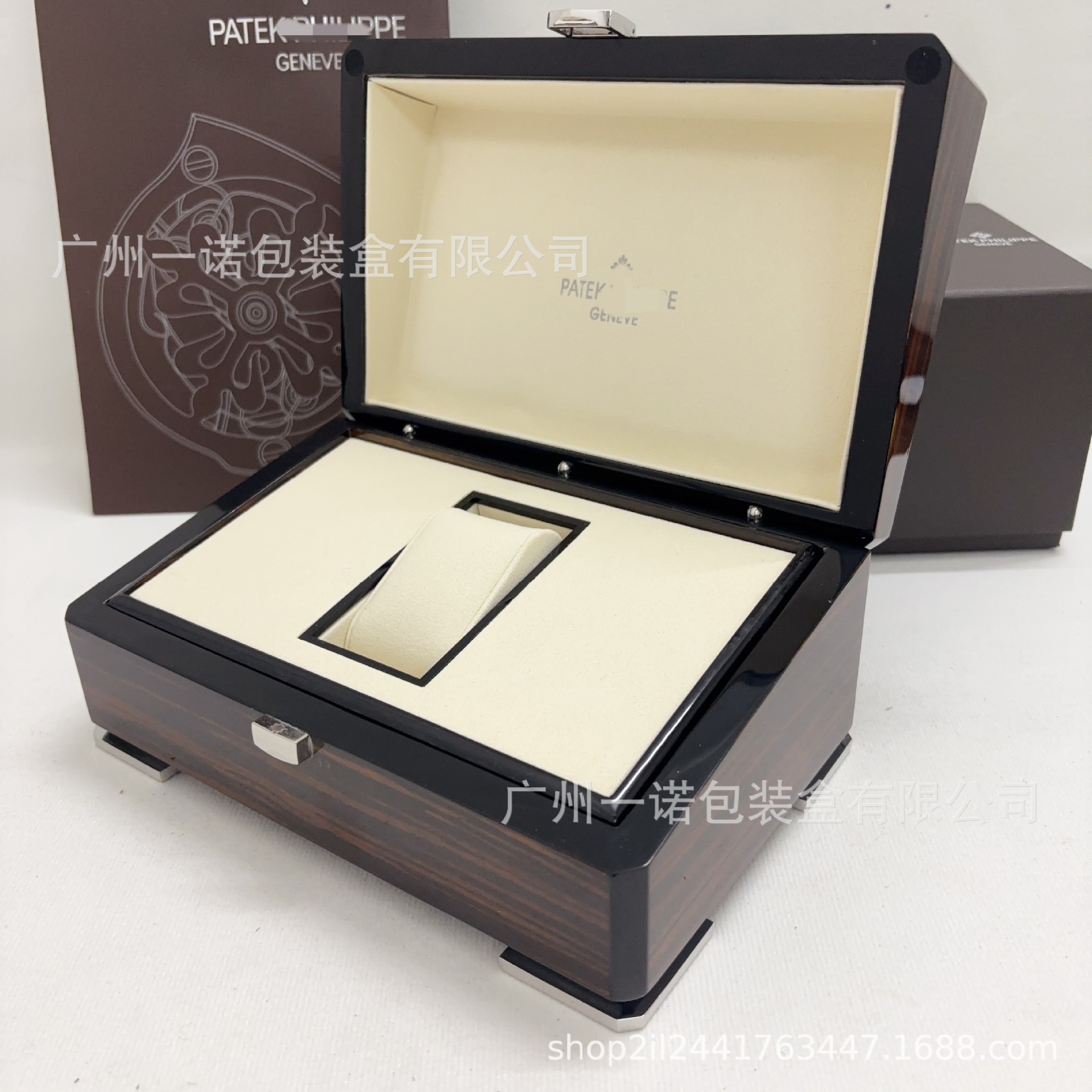 Caja de Almacenamiento de Relojes de Madera, Artesanal, para Regalos y Joyas image 3