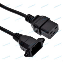 IEC320������C14���̶����DC19���L��10A�D16A PDU UPS�Դ��250V