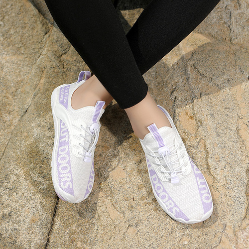 Cross-border new outdoor stream shoe men breathable anti-slip wading shoe fishing beach women swimming shoe quick-drying hiking shoe