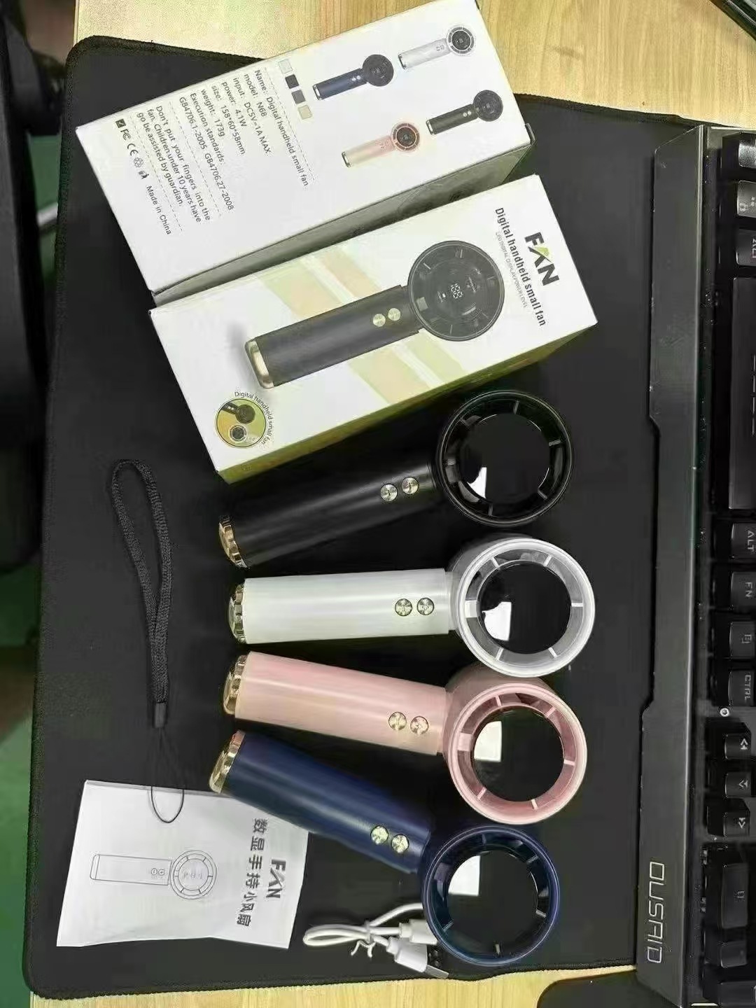 N68 휴대용 선풍기 [4가지 색상은 고객센터로 문의주세요]