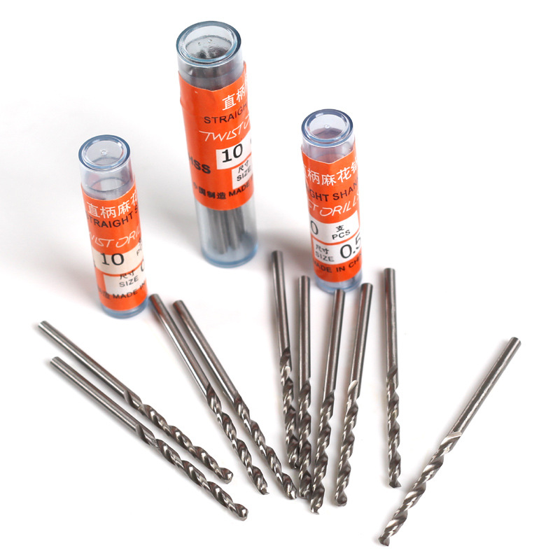 直柄麻花钻 核桃金刚菩提 佛珠珍珠打孔机微型小钻头0.5-2.5