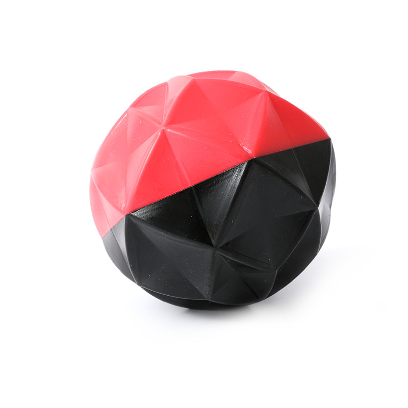 Fábrica en stock al por mayor Pipi Tao TPR diamante colorido bola perro juguete Amazon perro entrenamiento molar mascota juguete