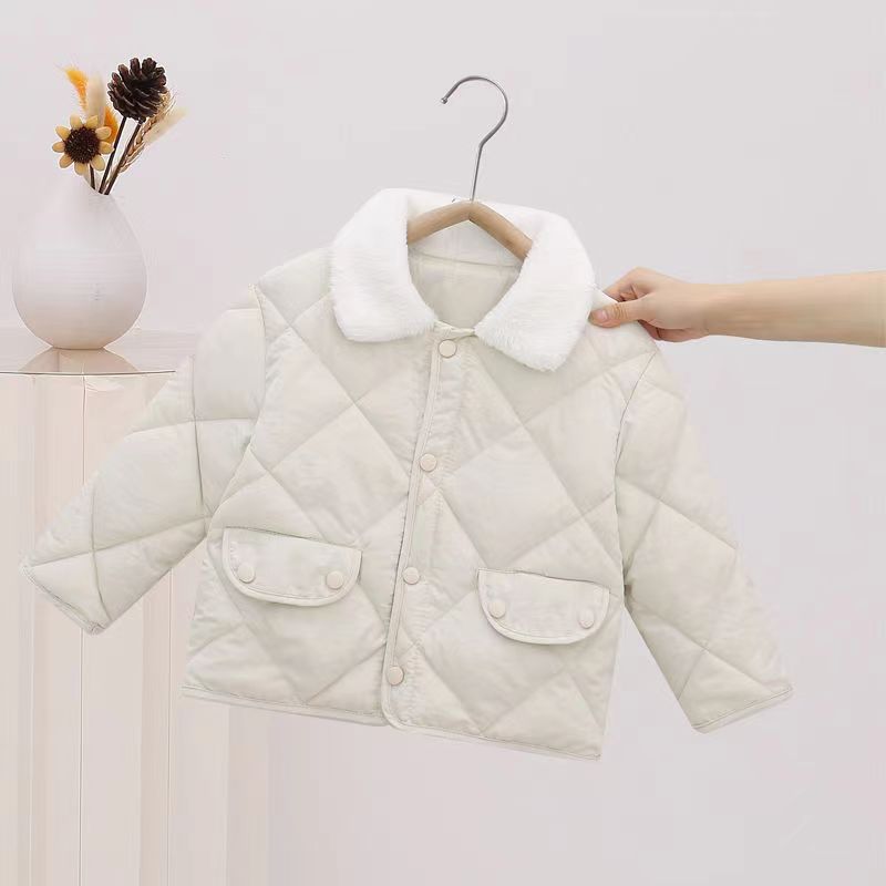 Amazon ropa infantil otoño y invierno para niños, ropa de algodón de pluma coreana para niños y niñas, ropa de invierno más gruesa y cálida para niños y niñas