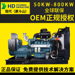 ディーゼル発電機セット闘山200 300 500 800kw三相発電機セット純銅ブラシレス