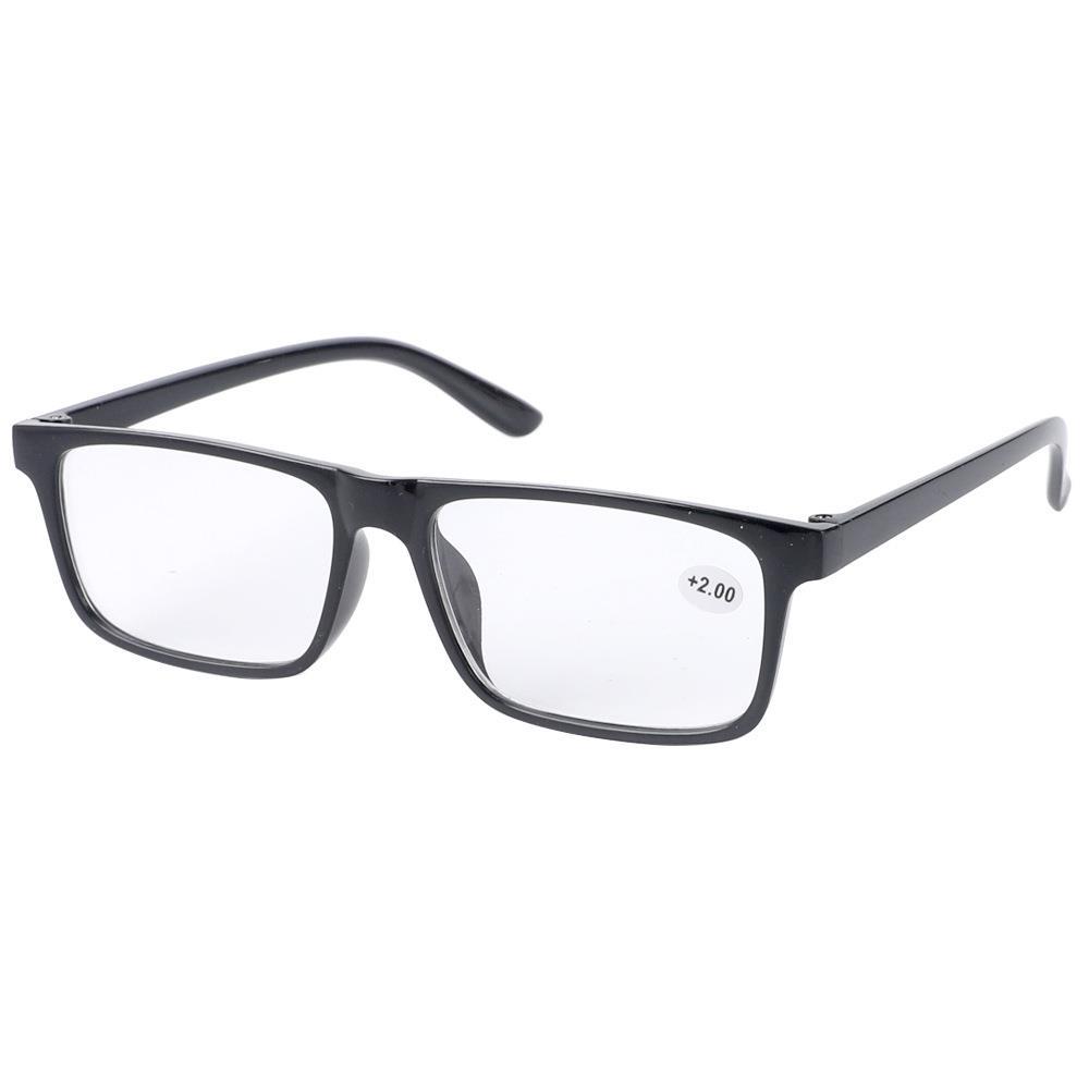 Fashionable plastic universal comfortable glasses for men and women