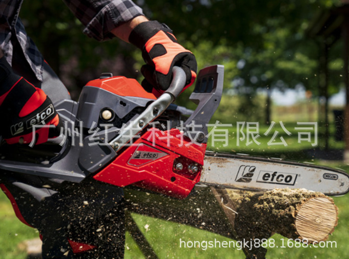 意大利efco叶红油锯 MTH4000手持式修枝伐木锯 园林汽油链锯