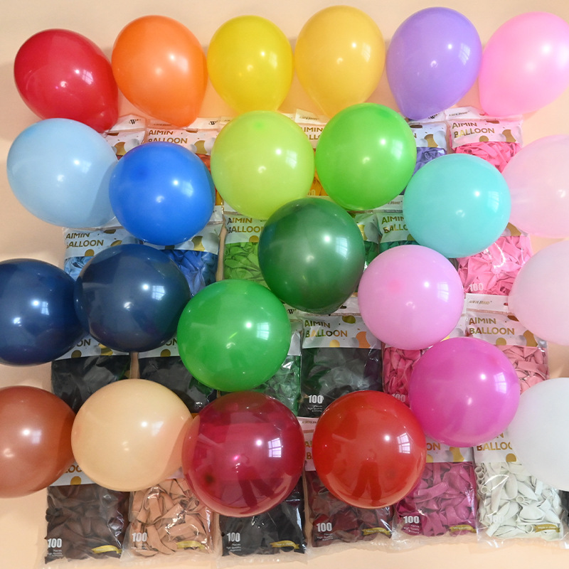 12インチ2.8グラムの亜光風船デパートの開業装飾は結婚祝いの結婚部屋を配置してラテックス風船を厚くする|undefined